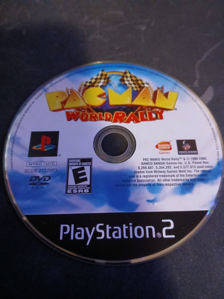 Pac-Man World Rally (Sony PlayStation 2, 2006) PS2 Disc Only