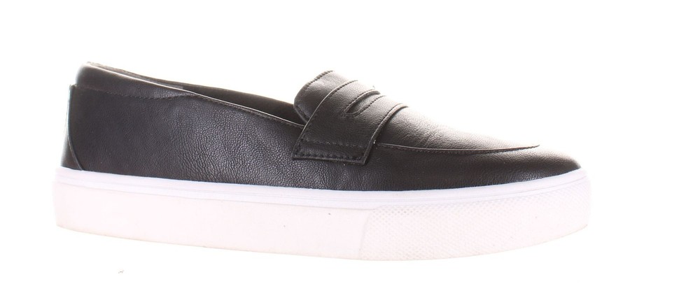 Dr. Scholl's Womens Nova Moc Black Loafers Size 7.5 (7826278)
