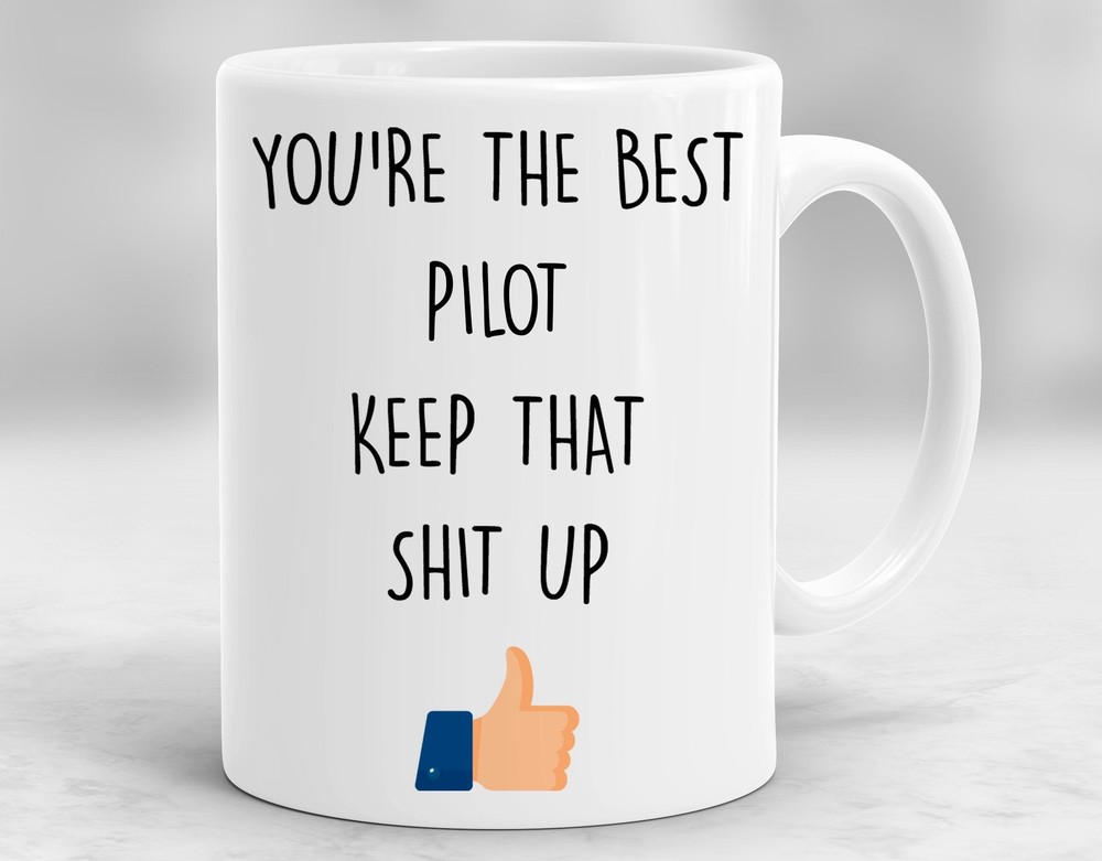 Pilot Present Gifts Coffee Mug For Aviators Pilot Cup P459