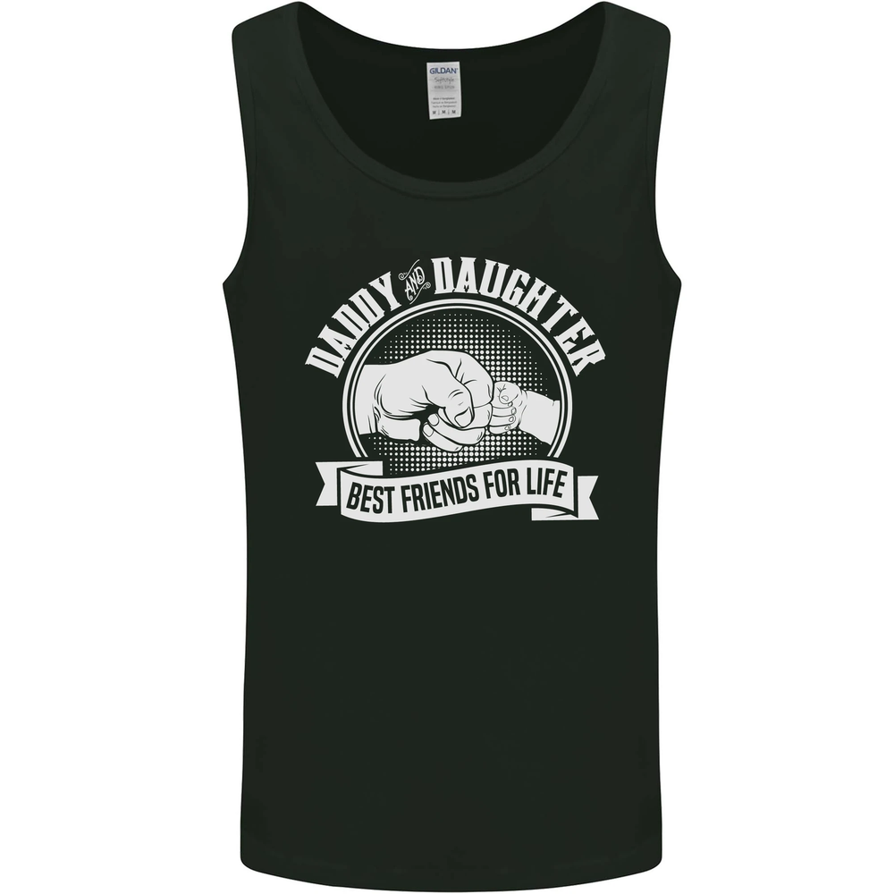 Daddy & Daughter Best Friends Fathers Day Mens Vest Tank Top