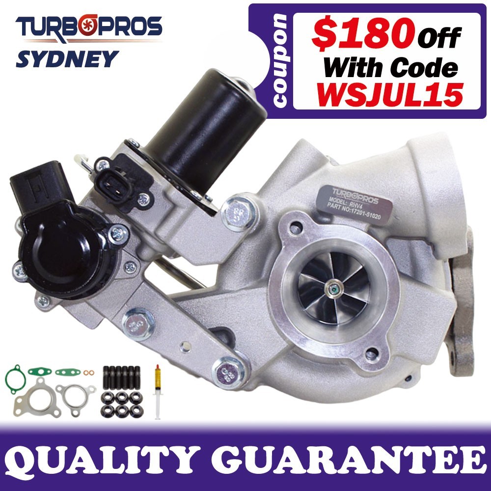 Upgrade Billet Turbo For Toyota LandCruiser 200 Series VDJ200 1VD-FTV 4.5L RHS
