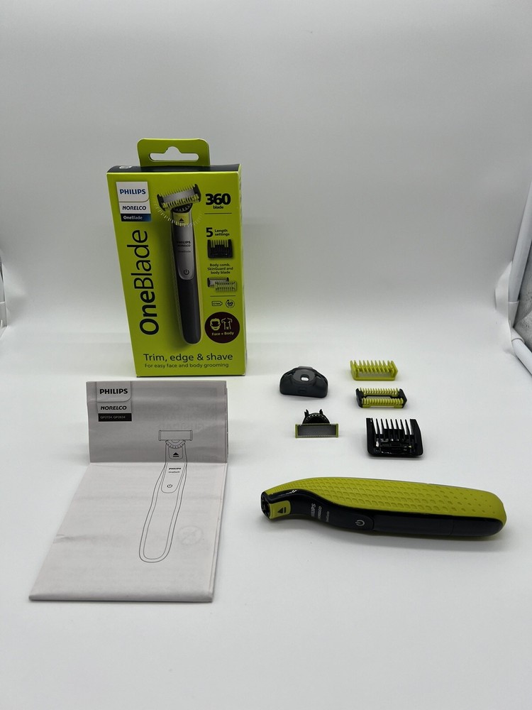 One Blade. philips Norelco 360blade 5length settings Missing Charger ( S2(6)