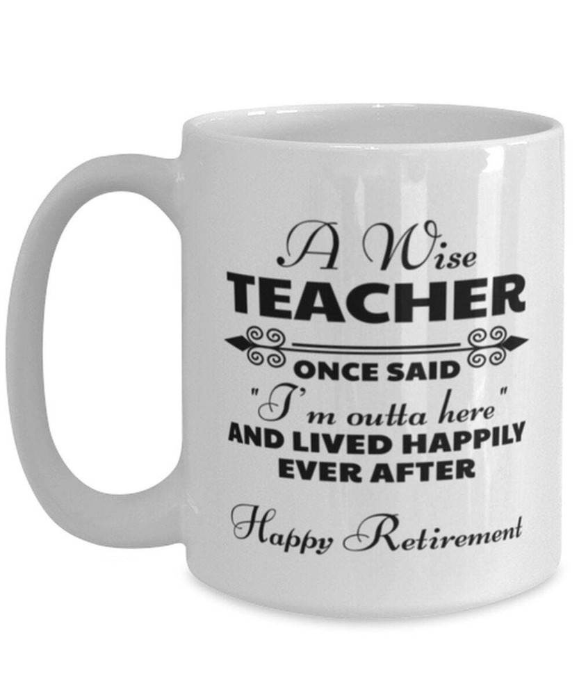 Retired Teacher Appreciation Gift Thank You Gift For Teachers Teacher Retirement