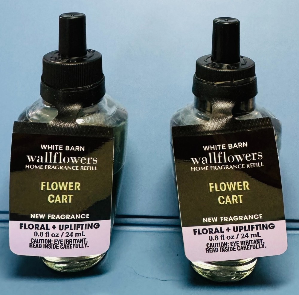 Bath & Body Works Wallflower Refill 2X Bulb New Flower Cart Free Shipping