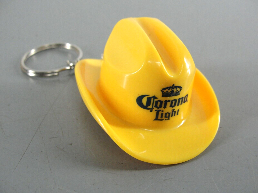 Corona Beer Cowboy Hat Bottle Opener Keychain Key Fob with Free Shipping