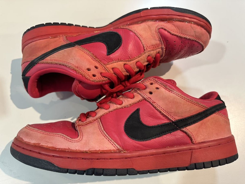 Nike Dunk Low Pro SB Red Devil 2003 Men Size 9.5 US 304292-601  