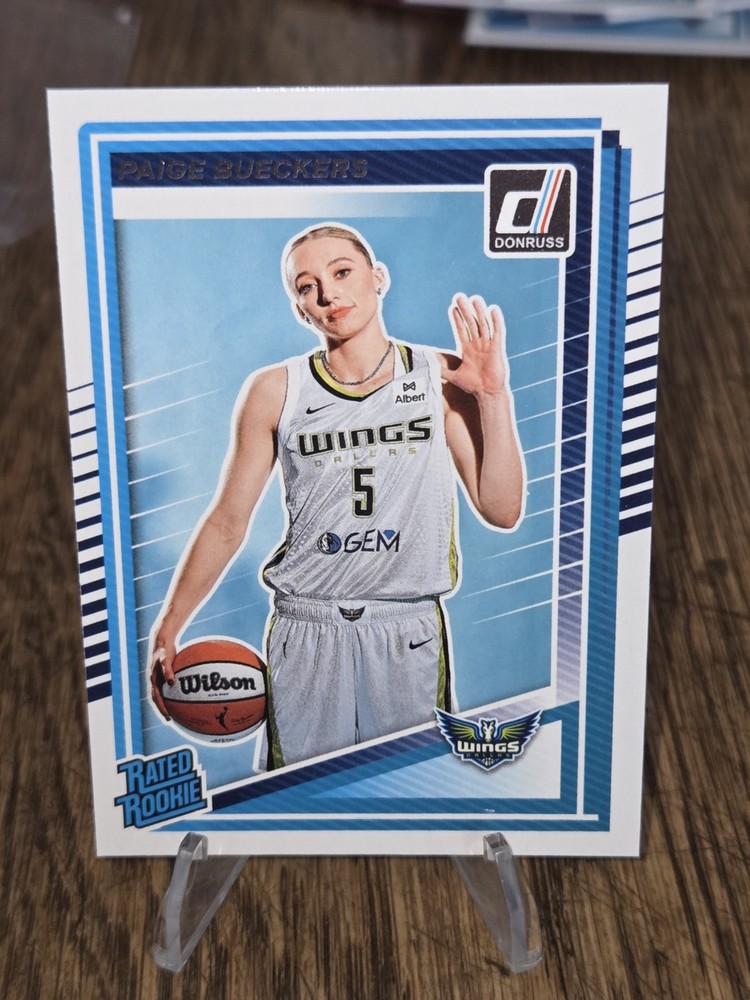 2025 PANINI DONRUSS WNBA PAIGE BUECKERS RATED ROOKIE RC WINGS