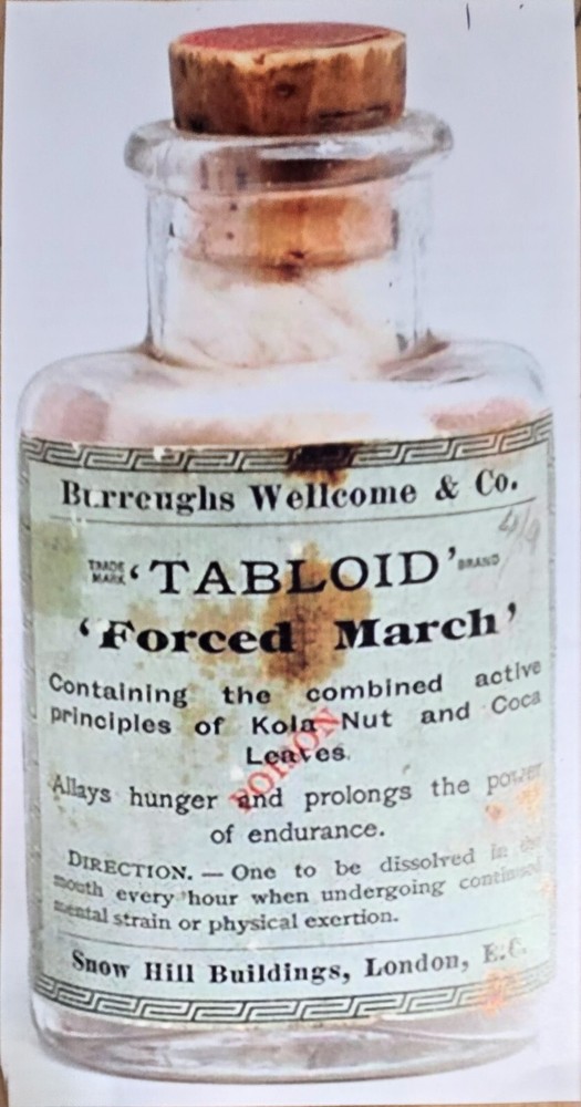 Print From MHQ WW2 Allied Soliders Drug Of Choice. Amphetamines