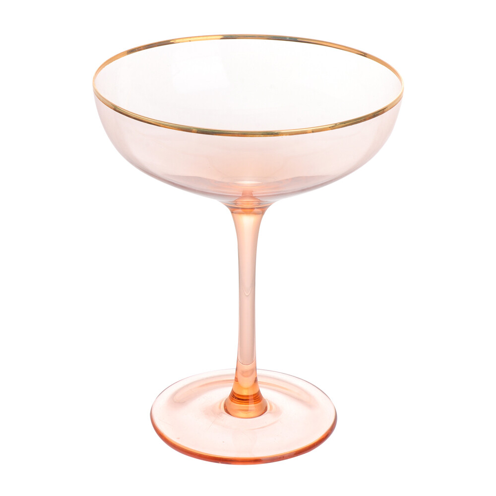 Wedding Coupe Glasses Gold Cocktail