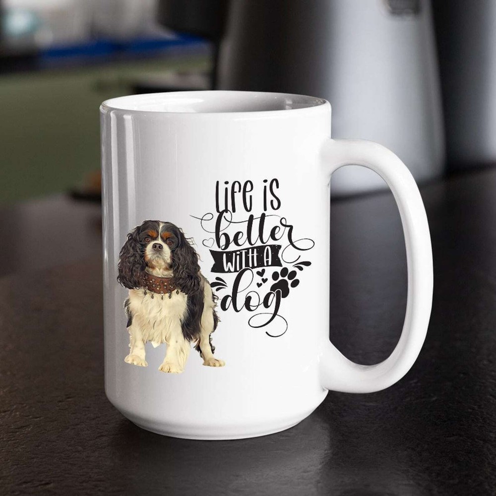 Personalized Ceramic Dog Mug Custom Dog Coffee Mug Unique Ceramic Dog Mug Dog Lo