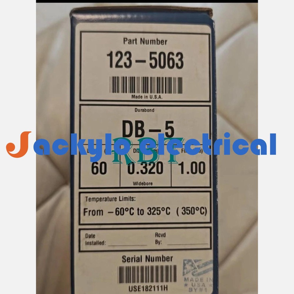 Agilent 123-5063 Gas chromatography column brand new
