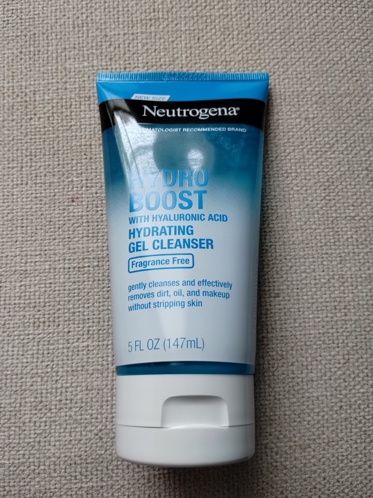 Neutrogena Hydro Boost With Hyaluronic Acid Gel Cleanser Fragrance Free