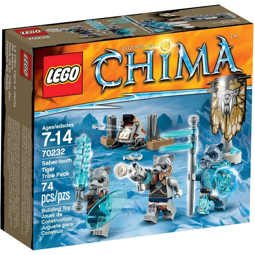 LEGO [Legends of Chima] - Saber Tooth Tiger Tribe Pack (70232)