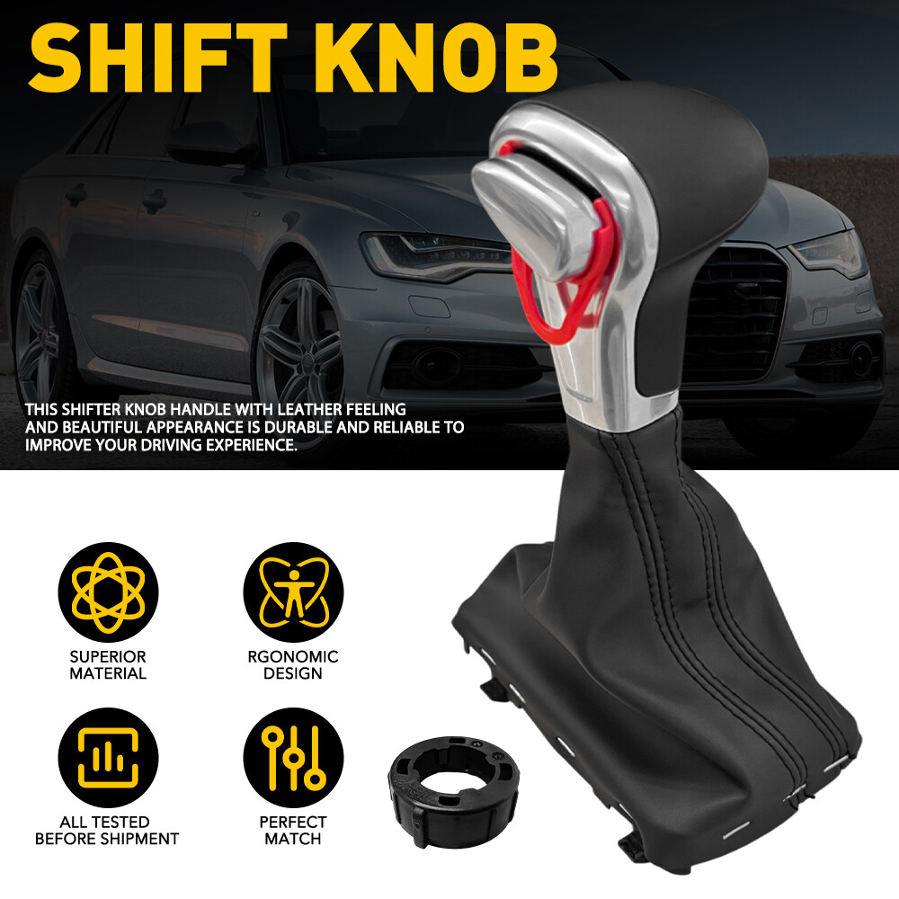 Automatic Gear Shift Knob Gearbox Handle for Audi A6 A5 A4 A3 Q5 Q7 2006-11 US M