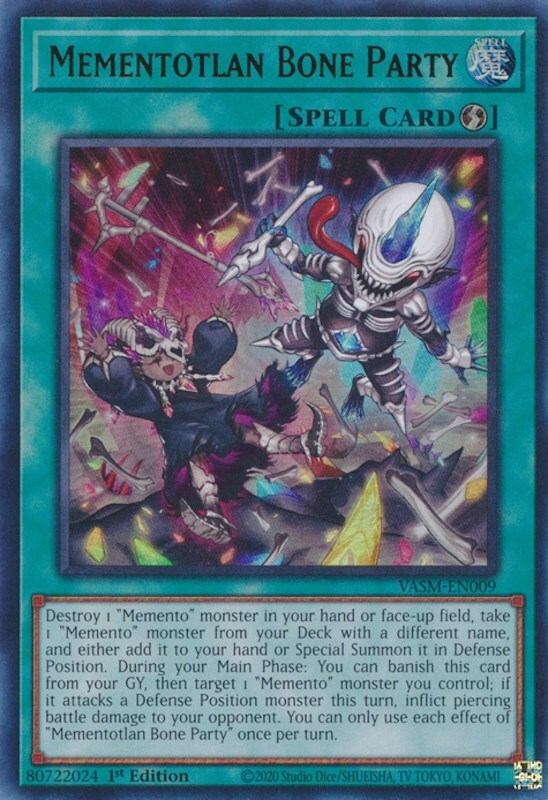 Mementotlan Bone Party VASM-EN009 Valiant Smashers 1st Edition