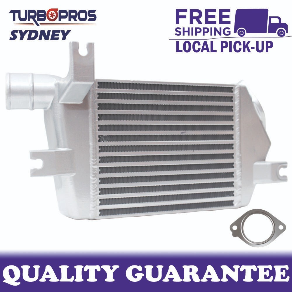 Upgrade Aluminium 60mm Intercooler+Gasket For Mitsubishi Triton MN 4D56 2.5L