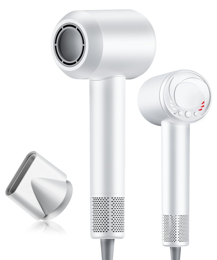 Hair Dryer, 140, 000 RPM High Speed Blow Dryer for Fast Drying, Negative Ionic H