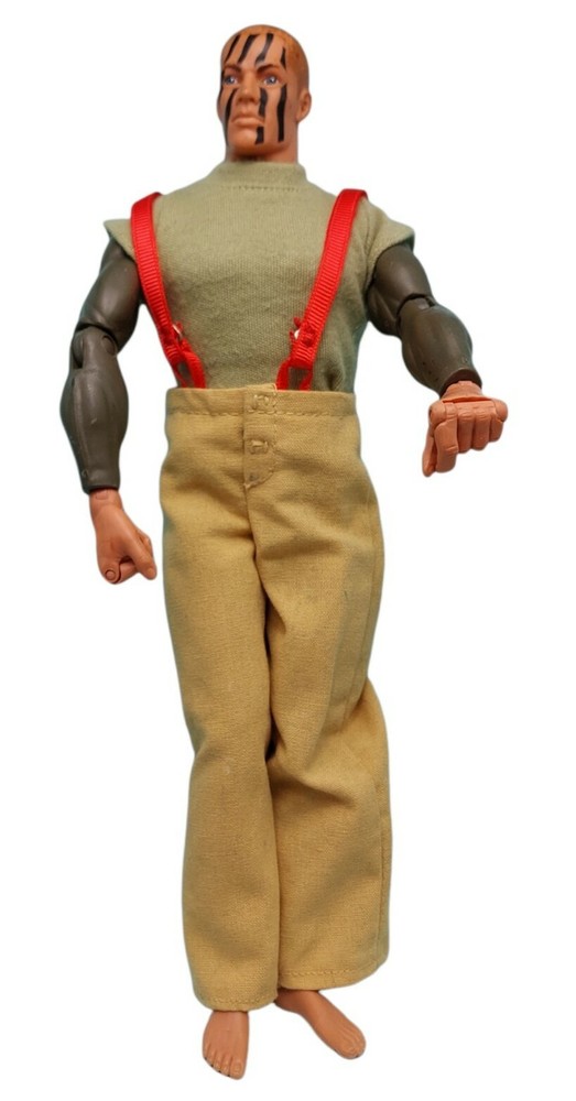 GI Joe Hasbro Pawtucket stripes on face Blue Eyes Action Figure 1996 outfit