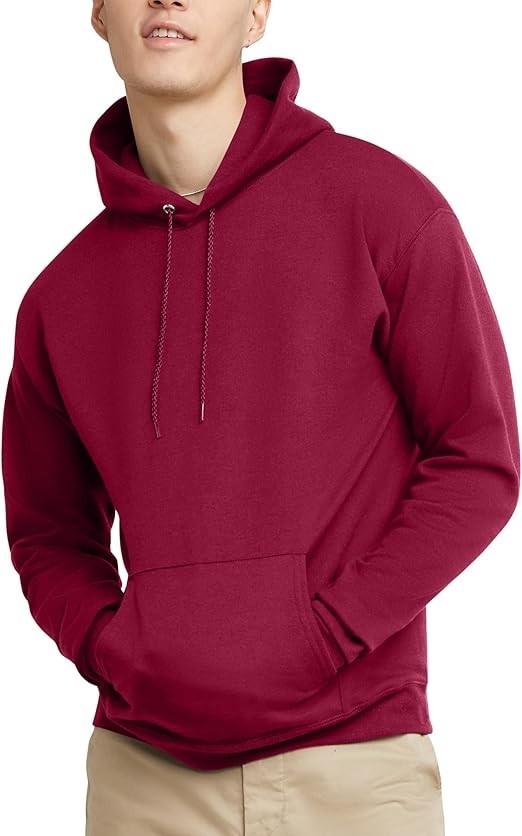 hanes ecosmart pullover hoodie fleece hooded sweatshirt midweight men