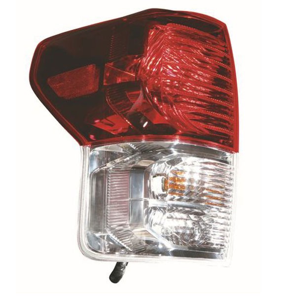 2010-2013 Toyota Tundra Left Rear Tail Light Assembly Red Clear 81560-0C090