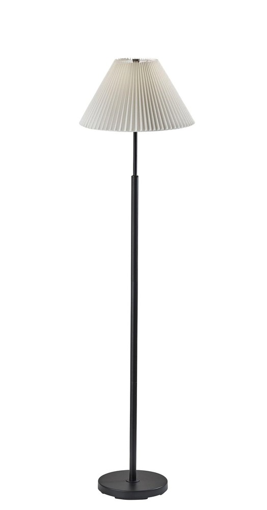 Simplee Adesso Jeremy Floor Lamp- Black