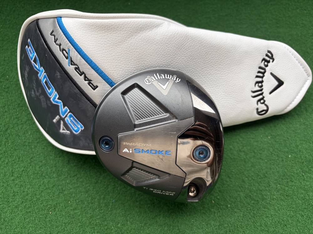 Callaway Ai smoke mini Driver 13.5deg RH head only headcover  Used