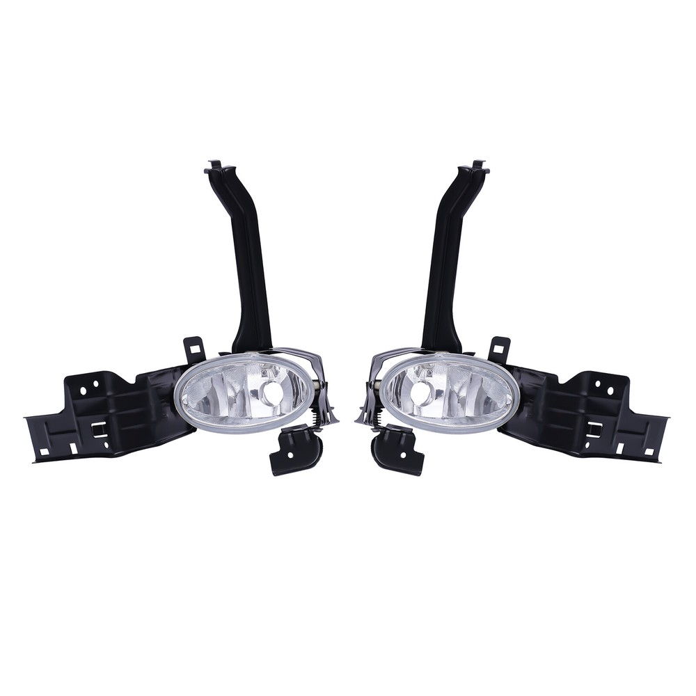 Pair For 2008 2009 2010 Honda Accord EX EX-L Clear Lens Fog Lights Driving Lamps