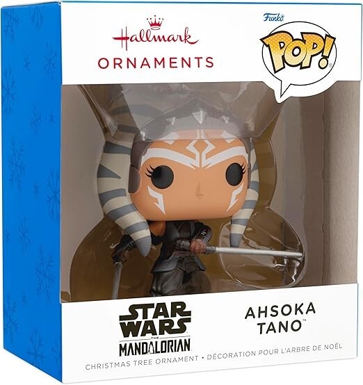 Hallmark Funko Star Wars Ahsoka Tano Christmas Ornament