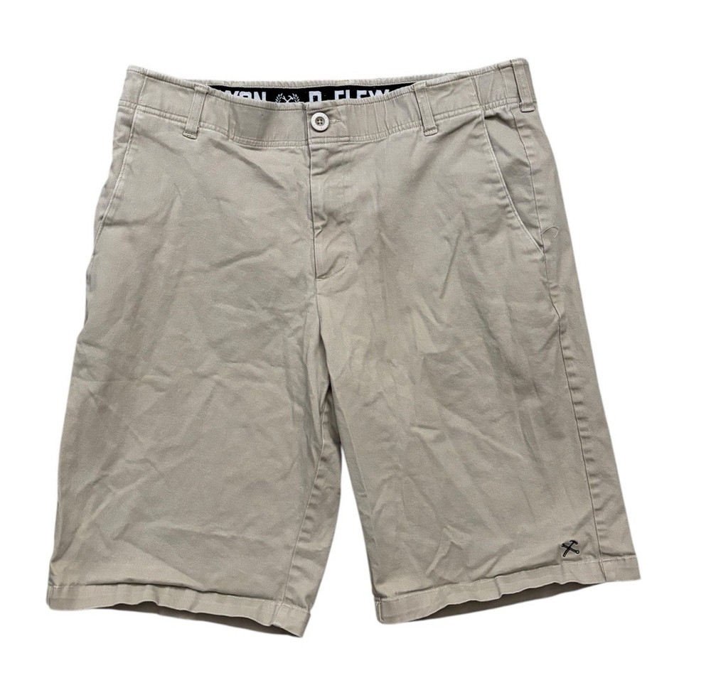 Dixxon Shorts Mens Size 36 Beige D-Flexx Stretch 10