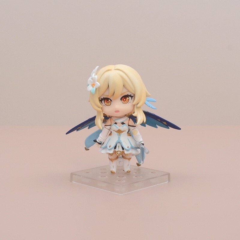 Genshin Impact Lumine Anime PVC Action Figure Collectible Model Toy