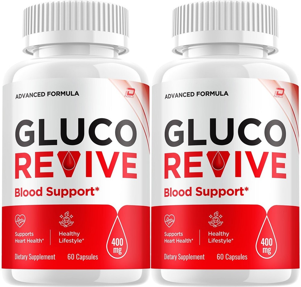 (2 Pack) Gluco Revive Capsules - GlucoRevive All Natural, Glyco Optimizer