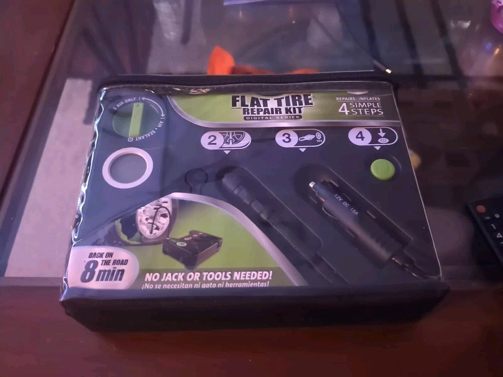 Slime 50123 Flat Tire Repair Kit Digital Series. R300