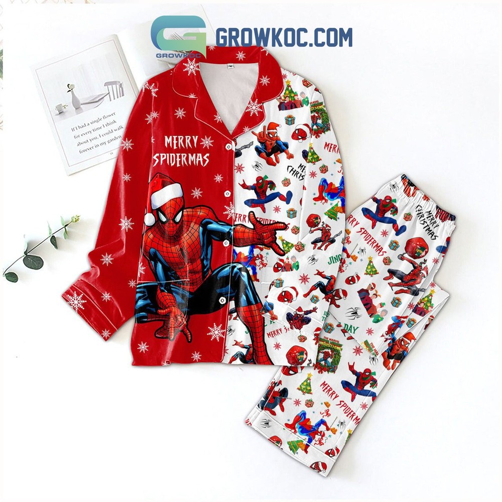 Spider Man Merry Christmas Pajamas Se