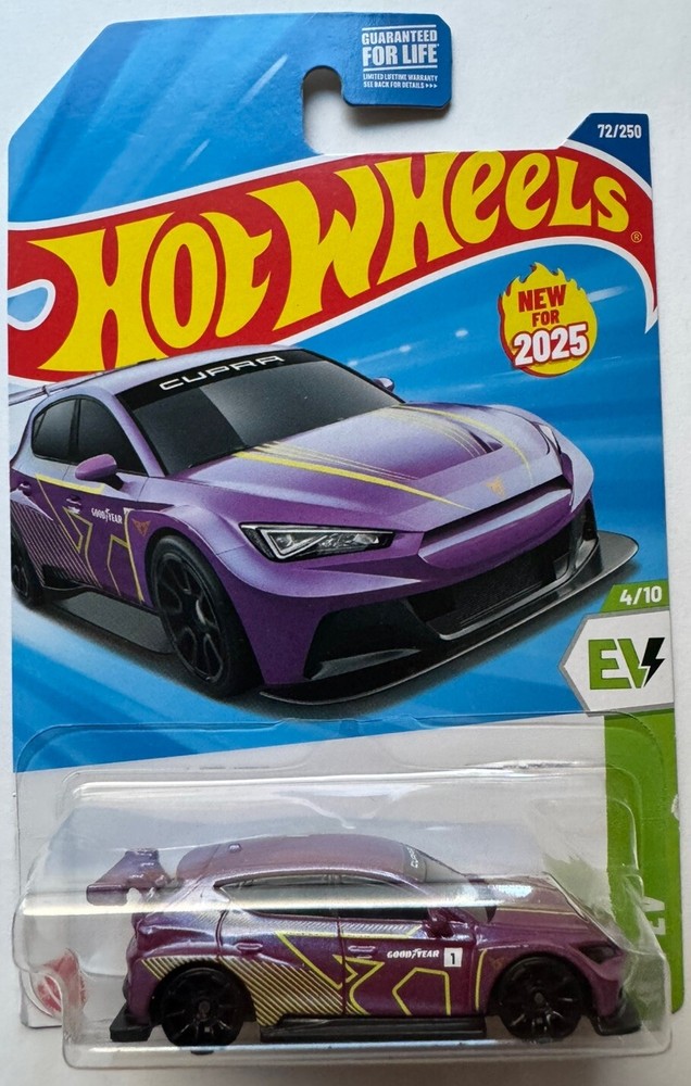 2025 Hot Wheels HW EV Cupra e-Racer 72/250 Limited Edition Collectible