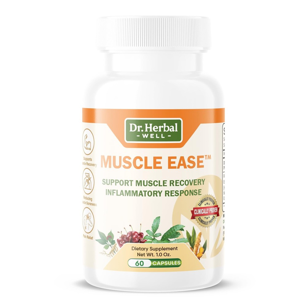 DR.HERBAL WELL Muscle Ease - Joint, Muscle & Nerve Support Fast Acting Relax ...