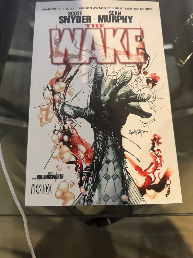The Wake Near Mint NM Vertigo 2014 TPB