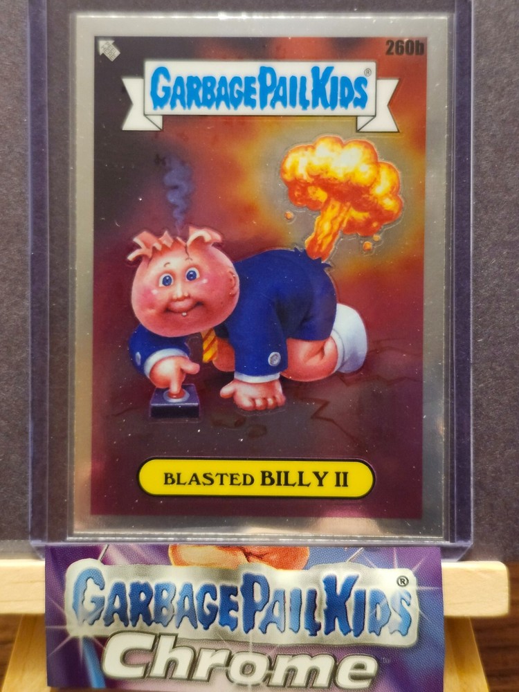 Garbage Pail Kids Chrome 7 Blasted Billy II 260b Base Card for Sale