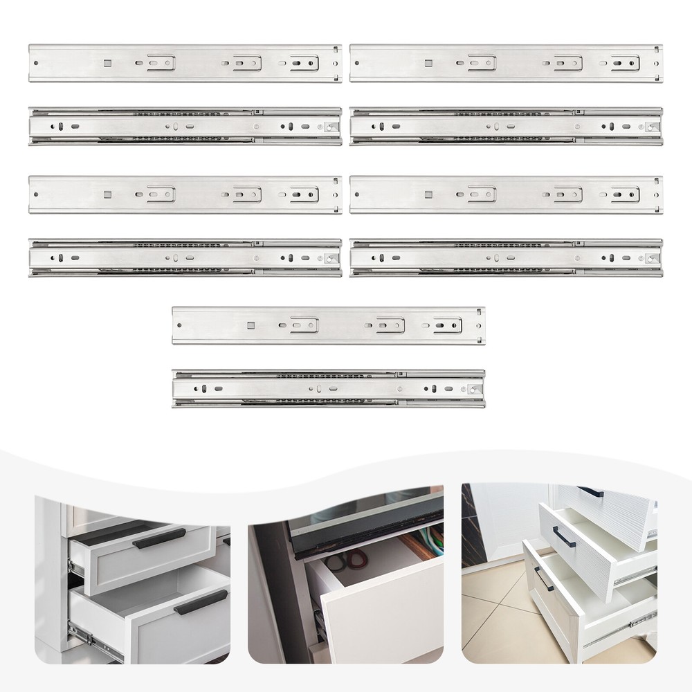 Soft Close Drawer Slides Full Extension Side Mount 14
