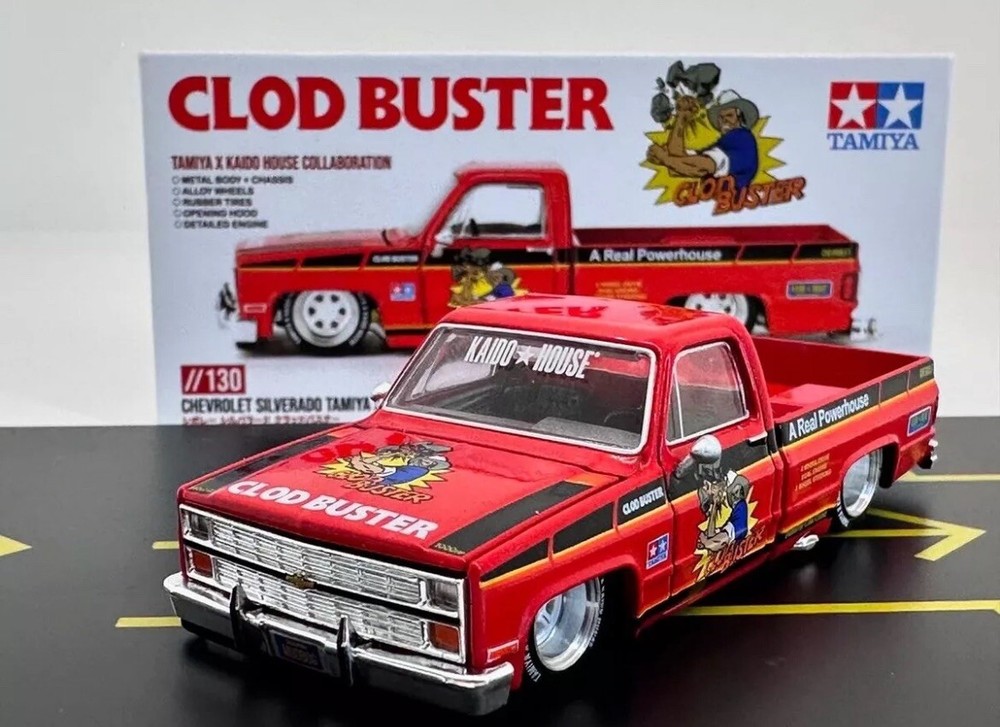 Mini GT #130 Chevrolet Silverado TAMIYA x KAIDO HOUSE 