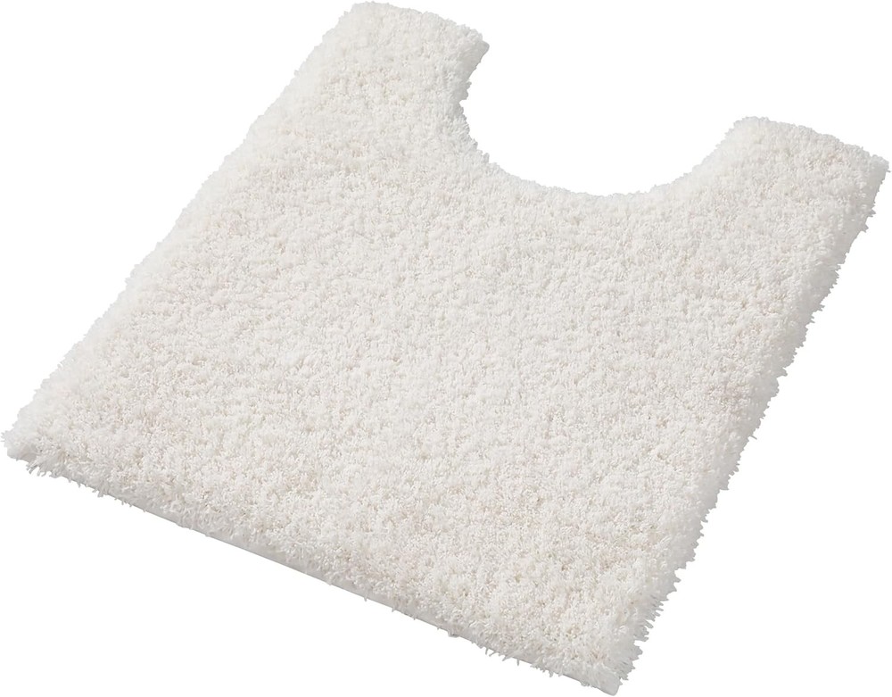 Fluffy U-Shaped Plush Toilet Bath Rug Non-Slip Super Soft Shaggy