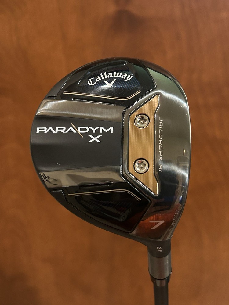 Callaway Paradym X 7 Fairway Wood 21* Project X LZ 6.0 56g Stiff 41.5 in w/HC