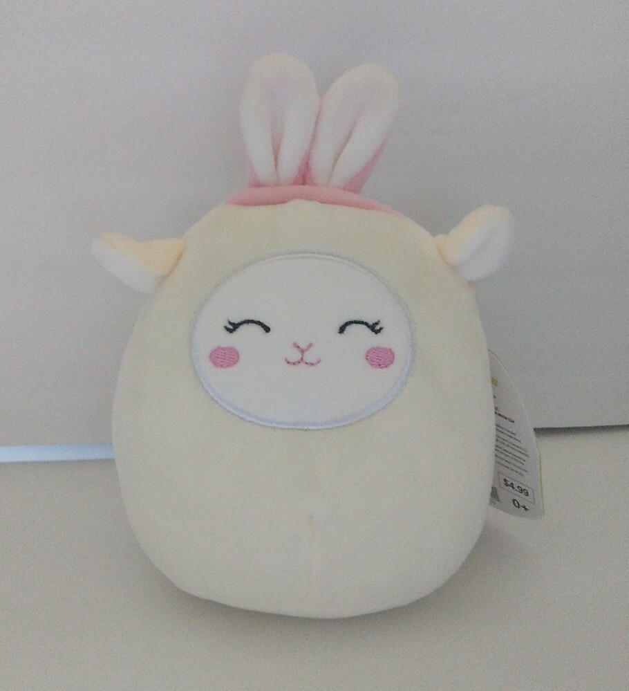 Squishmallow 2021 Easter 5” Sophie Lamb With Bunny Ears, Plush Kellytoys