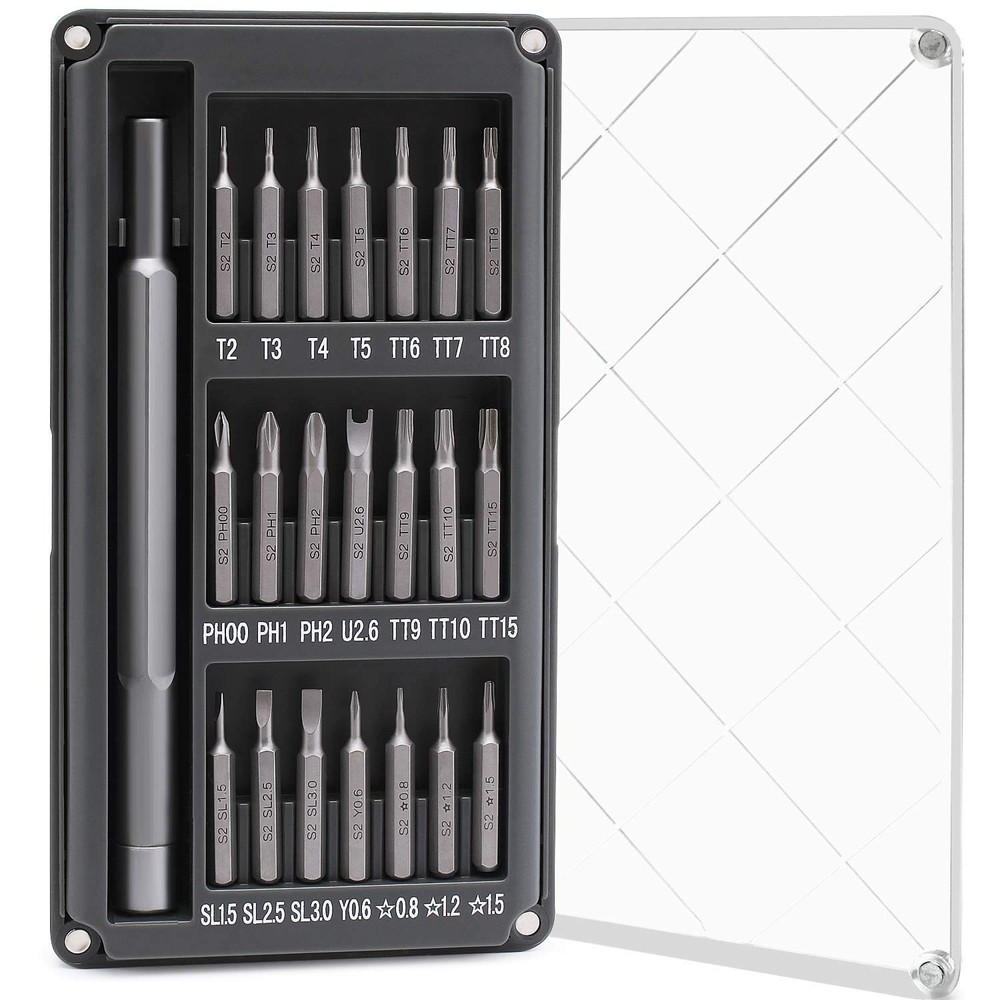 21Bit Precision Magnetic Screwdriver Set for Electronics Repair