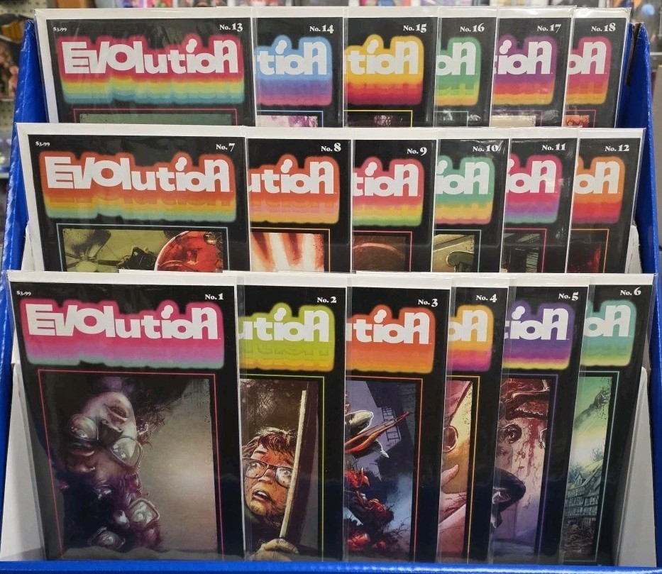 EVOLUTION #1-18 (IMAGE) COMPLETE/ ASMUS/ VF-NM