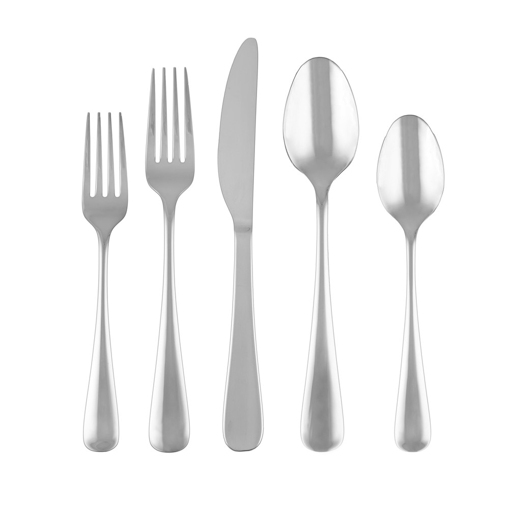 20-Piece Stainless Steel Flatware Set for 4 - Durable & Stylish Dining Essentials