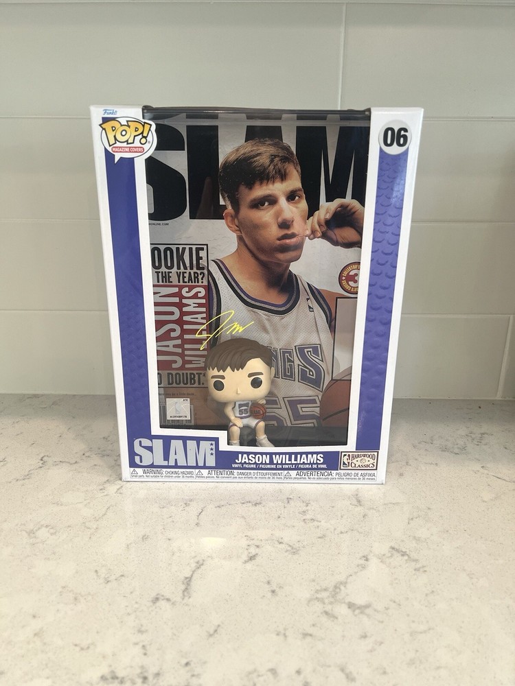 Jason Williams Autographed Funko Pop - Beckett Certified/witnessed!! NBA Kings