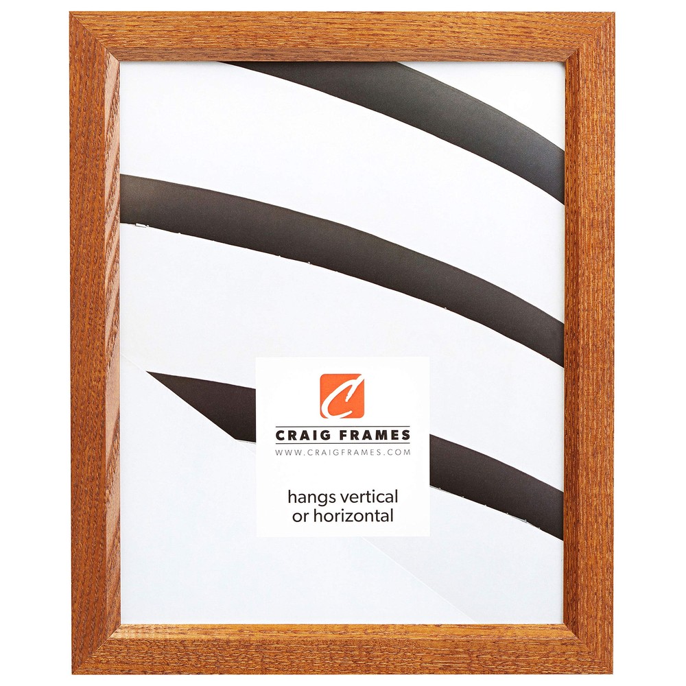 Real Wood Grain 6x8 Picture Frame with 0.84-Inch Width and Elegant Finish