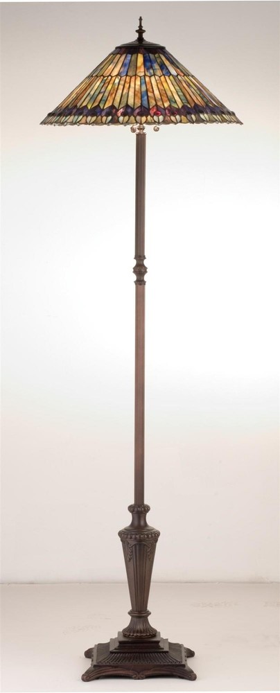 Meyda Tiffany 27561 Stained Glass / Tiffany Floor Lamp - Tiffany Glass