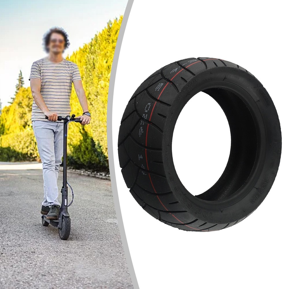 1x 100/55-6.5 Tubeless Tyre For Electric Scooter Rubber Use For Long Time