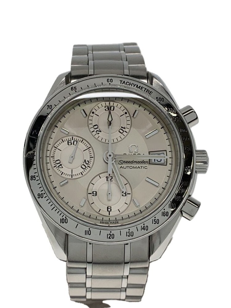 OMEGA Speedmaster Date Automatic Silver Stainless Steel 39mm Watch 202506WOH